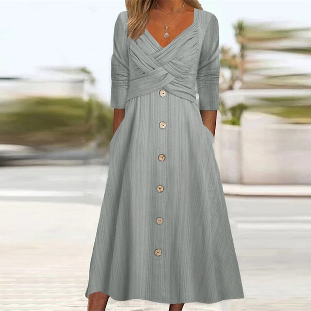 Chic Flair Elegant Summer Dress